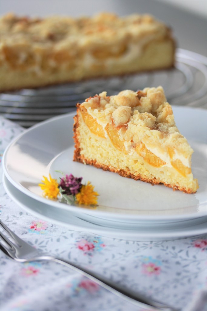 Mirabellenkuchen mit Quarkguss und Streuseln – Mamaglück &amp; Kuchenzauber